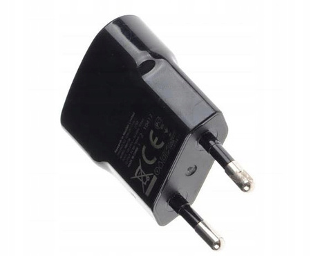 Ładowarka sieciowa USB czarna do zapalniczki