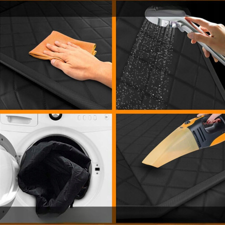 MATA DO SAMOCHODU DLA PSA transporter czarny wodoodporny pokrowiec na fotel