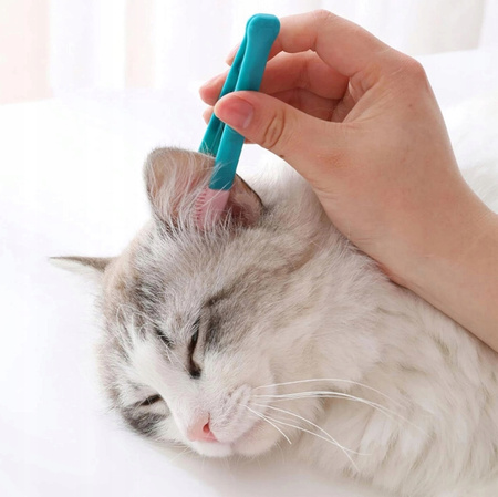 GRZEBIEŃ PĘSETA DO OKOLIC OCZU I PIELĘGNACJI ZWIERZĄT psów kotów