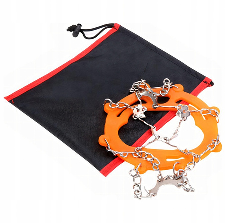 RACZKI ŁAŃCUCHY DO BUTÓW na lód kolce uniwersalne antypoślizgowe trekking