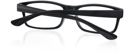 OKULARY KOREKCYJNE OPTIZON -1,50 minus jeden i pół półtora czarne klasyczne