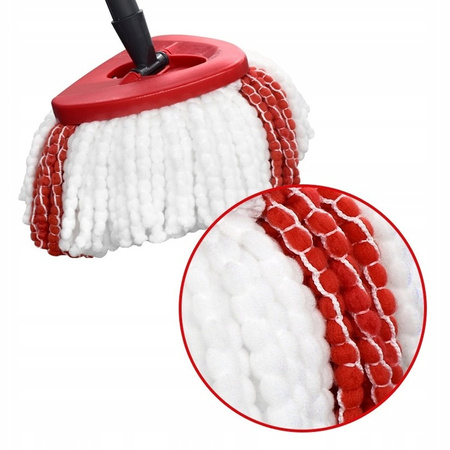 WKŁADY MOPA OBROTOWEGO VILEDA ZESTAW 6szt CHŁONNE UNIWERSALNE TRWAŁE 35cm