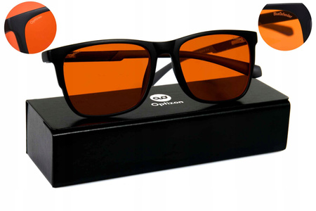 OKULARY BlueDefender BLOKUJĄCE ŚWIATŁO NIEBIESKIE na noc do komputera