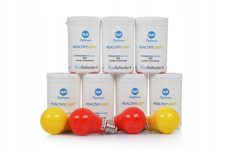 ŻARÓWKA na NOC BlueDefender BEZ ŚWIATŁA NIEBIESKIEGO zdrowe oświetlenie