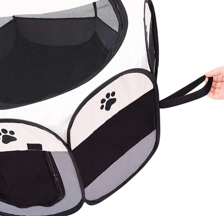 KOJEC DLA ZWIERZĄT DLA PSA KOTA ZAGRODA SKŁADANY LEGOWISKO PRZENOŚNY 73x43