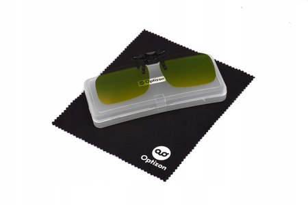 LUSTRZANKi NAKŁADKA PRZECIWSŁONECZNA na okulary uchylna FOTOCHROMOWANE