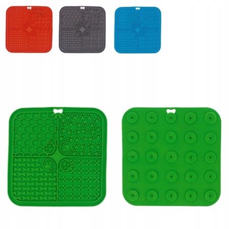 MATA DO LIZANIA DLA PSA TACA ANTYSTRESOWA kwadratowa miska spowolniająca