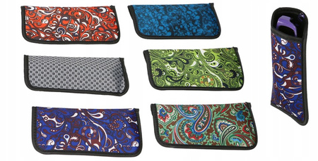 2szt Etui DO OKULARÓW futerał ochronny różne wzory