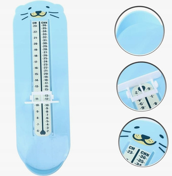 Miarka do pomiaru długości stóp dziecka wskaźnik DOBÓR BUTÓW