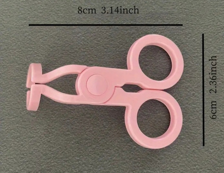 Kleszcze pomagające przy zakładaniu soczewek kontaktowych aplikator