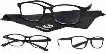 OKULARY KOREKCYJNE OPTIZON +2,50 plus dwa i pół DO CZYTANIA klasyczne