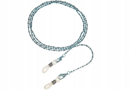 ŁAŃCUSZEK DO OKULARÓW stalowy klasyczny zawieszka ozdobna sznureczek