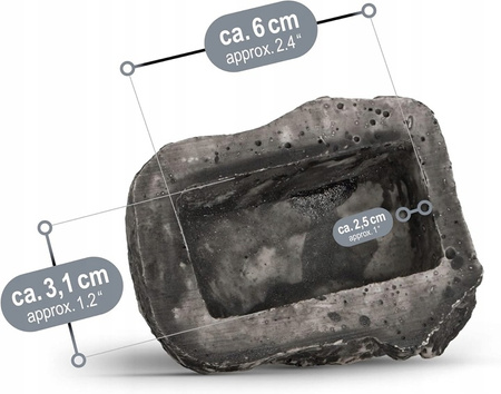 Pojemnik KAMIEŃ schowek skrytka sejf pieniądze