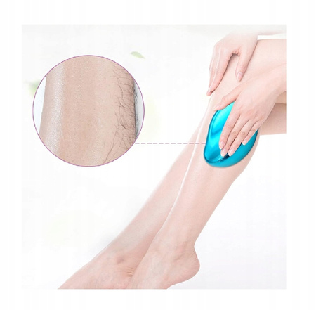 NANOKRYSTALICZNY DEPILATOR do ciała bezbolesny do usuwania włosków ręczny