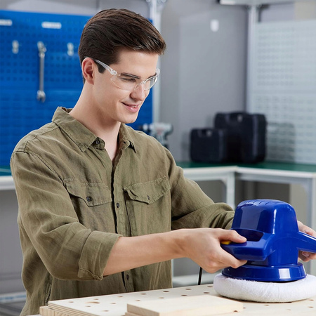 OKULARY OCHRONNE BHP PRZEŹROCZYSTE WYTRZYMAŁE FILTR UV