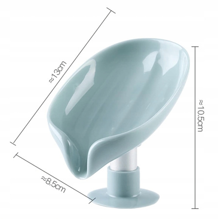 MYDELNICZKA Z ODPŁYWEM ociekacz na mydło do łazienki z drenażem