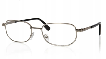 OKULARY KOREKCYJNE MOCNE METALOWE plus dwa +2,00 DO CZYTANIA