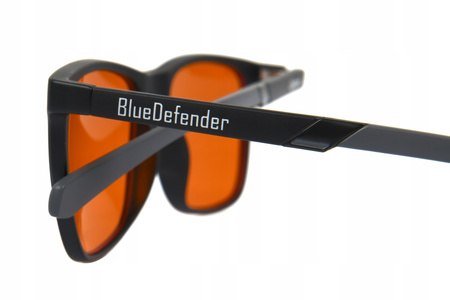 OKULARY BlueDefender BLOKUJĄCE ŚWIATŁO NIEBIESKIE na noc do komputera