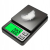 WAGA KIESZONKOWA JUBILERSKA 500g/0,01g CYFROWA PRECYZYJNA
