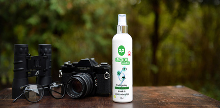 LensClean SENSITIVE BEZ ALKOHOLU płyn do okularów szkieł 30ml + ściereczka