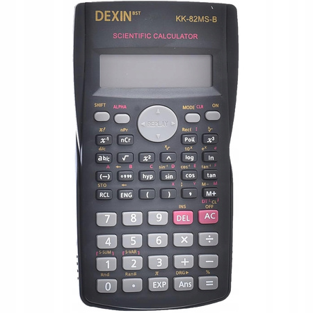 NAUKOWY KALUKULATOR biurowy do szkoły inżynierski dwuliniowy profesjonalny