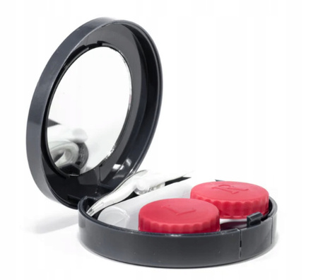 TURYSTYCZNY ZESTAW DO SOCZEWEK KONTAKTOWYCH etui Kapitan Ameryka