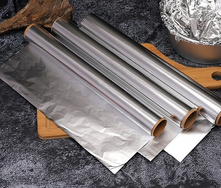 FOLIA ALUMINIOWA GRUBA 10M PACLAN MOCNA SPOŻYWCZA GASTRONOMICZNA CATERING