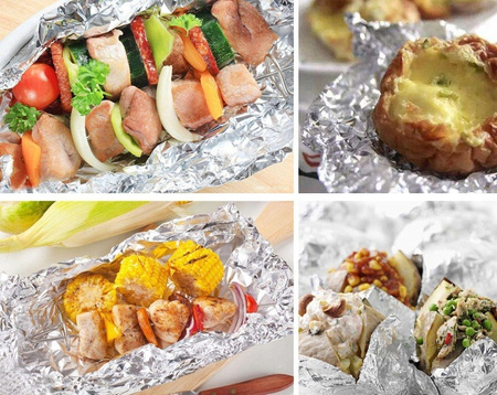 FOLIA ALUMINIOWA GRUBA 10M PACLAN MOCNA SPOŻYWCZA GASTRONOMICZNA CATERING