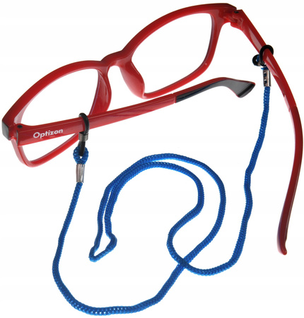 SZNUREK NIEBIESKI DO OKULARÓW klasyczny zawieszka solidny sznureczek 2 szt.