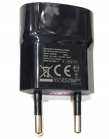 Ładowarka sieciowa USB czarna do zapalniczki