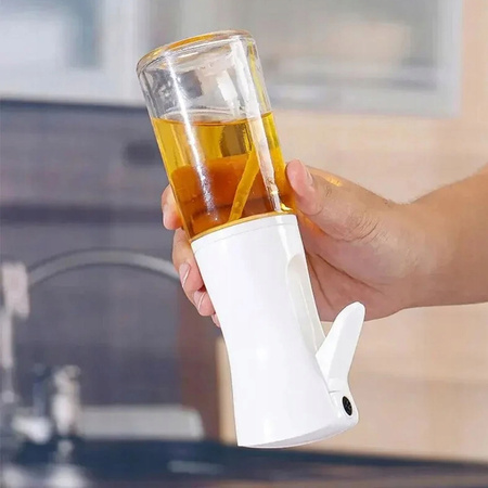 SPRYSKIWACZ DO OLIWY SZKLANY DOZOWNIK W SPRAYU DO OLEJU OCTU 200ML