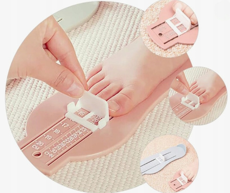 Miarka do pomiaru długości stóp dziecka wskaźnik DOBÓR BUTÓW