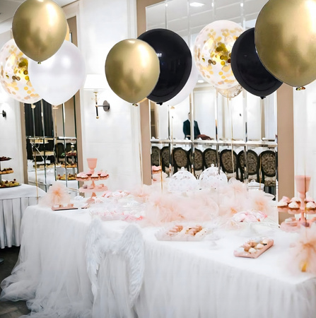 ZESTAW BALONÓW 40 kurtyna balony na przyjęcie urodzinowe czterdziestka