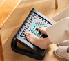 PODNÓŻEK BIUROWY Regulowany ERGONOMICZNY do stóp biurko z rolkami do masażu