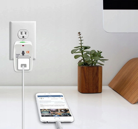 PODRÓŻKA PRZEJŚCIÓWKA UK USA EU wtyczka do gniazdka wielofunkcyjna