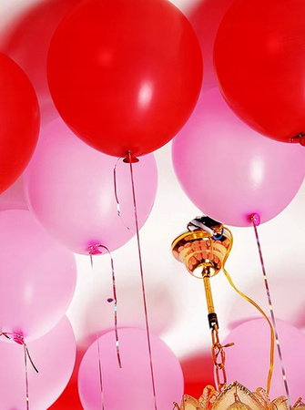 KROPKI KLEJOĄCE DO BALONÓW DWUSTRONNE PRZEŹROCZYSTE DO DEKORACJI IPREZA