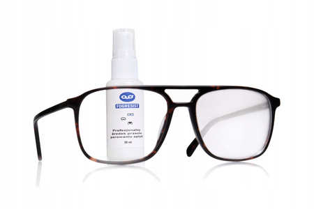 Zestaw do czyszczenia i przeciw parowaniu okularów środek 680ml+ ściereczki