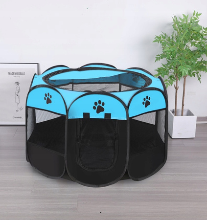 KOJEC DLA ZWIERZĄT DLA PSA KOTA ZAGRODA SKŁADANY LEGOWISKO PRZENOŚNY