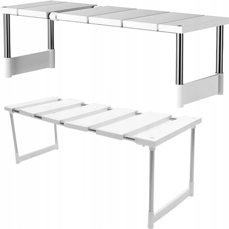 ORGANIZER PÓŁKA DO SZAFKI KUCHENNEJ stojak na blat pod zlew regał do szafki