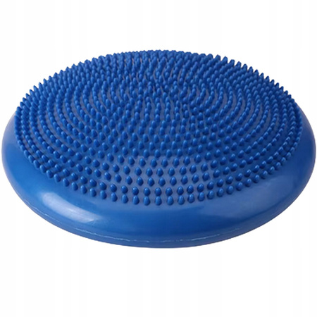 PODUSZKA SENSORYCZNA NIEBIESKA DO ĆWICZEŃ DYSK DO REHABILITACJI KOREKCYJNY