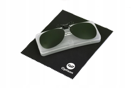 LUSTRZANKI NAKŁADKA PRZECIWSŁONECZNA na okulary uchylna z polaryzacją