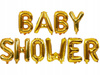 NAPIS Z BALONÓW 40cm BABY SHOWER dekoracja na przyjęcie bociankowe złoty