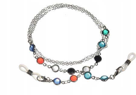 ŁAŃCUSZEK DO OKULARÓW KLASYCZNY NA OKULARY zawieszka ozdobna sznureczek