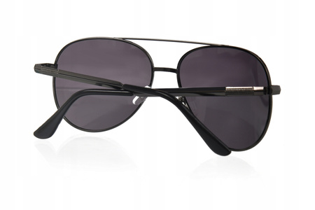 Okulary PRZECIWSŁONECZNE czarne soczewki Z POLARYZACJĄ unisex UV400