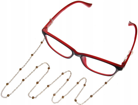 ŁAŃCUSZEK DO OKULARÓW KLASYCZNY NA OKULARY zawieszka ozdobna sznureczek
