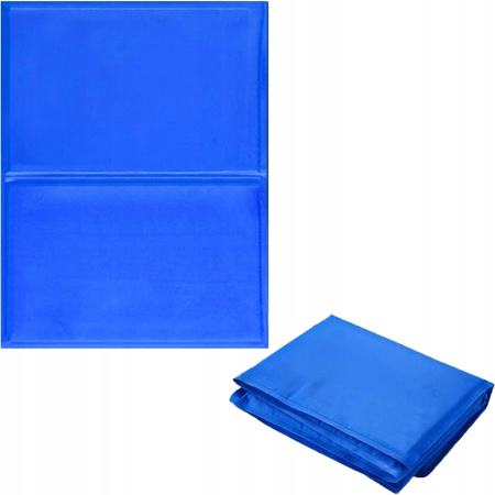 MATA CHŁODZĄCA ŻELOWA DLA PSA KOTA ZWIERZĄT LEGOWISKO DUŻA 90 x 50 cm