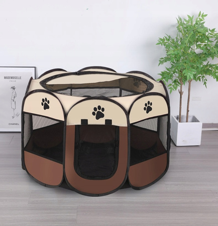 KOJEC DLA ZWIERZĄT DLA PSA KOTA ZAGRODA SKŁADANY LEGOWISKO PRZENOŚNY