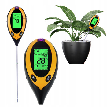 TESTER OGRODNICZY KWASOMIERZ miernik PH gleby temperatury wilgotności