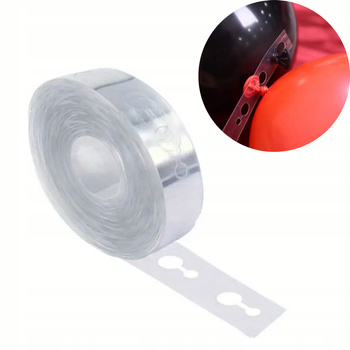 TAŚMA DO TWORZENIA GIRLAND ŁUKÓW ŚCIAN BALONOWYCH 5M DŁUGA TRANSPARENTNA