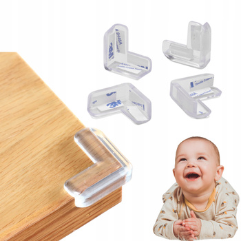 ZABEZPIECZENIE NA ROGI KANTY stołu mebli szafki ochraniacze narożników 8szt